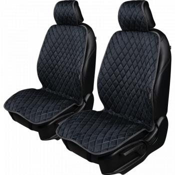 Накидка (2 места Хами) АЛЯСКА ст РОМБ Lord Autofashion  (черный, строчка синяя)