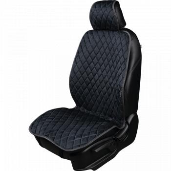1 959 р. Накидка (2 места Хами) АЛЯСКА ст РОМБ Lord Autofashion   (черный, строчка синяя)  с доставкой в г. Майкоп. Увеличить фотографию 2