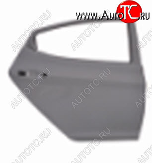 13 999 р. Правая дверь задняя BodyParts Hyundai Avante (2010-2013) (Неокрашенная)  с доставкой в г. Майкоп