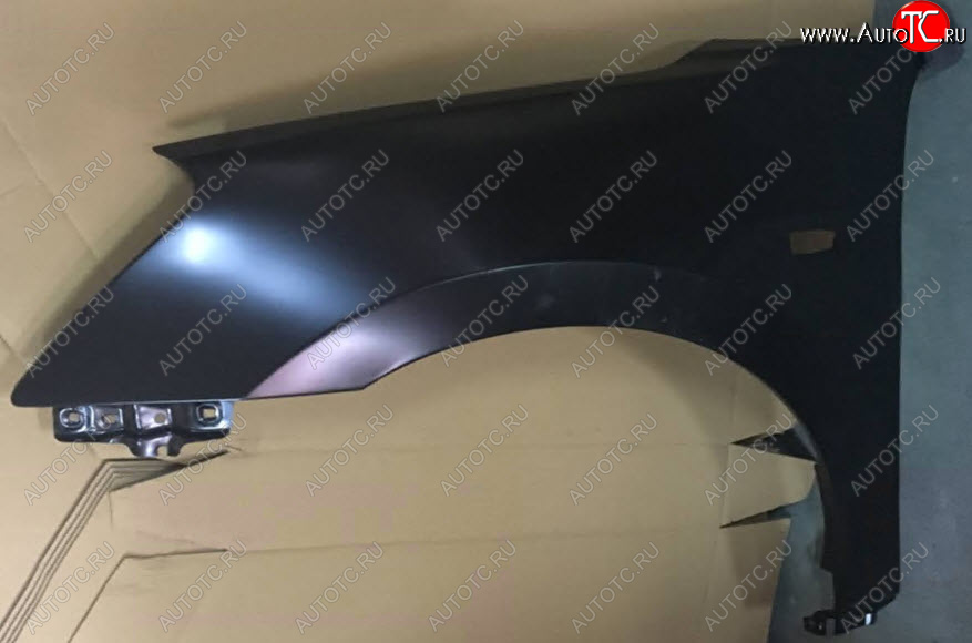 3 999 р. Левое крыло (с отверстием под повторитель поворота) BodyParts Nissan Almera G15 седан (2012-2019) (Неокрашенное)  с доставкой в г. Майкоп