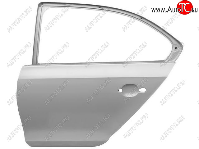 17 649 р. Левая дверь задняя BodyParts Volkswagen Jetta A6 седан дорестайлинг (2011-2015) (Неокрашенная)  с доставкой в г. Майкоп