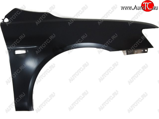 3 599 р. Правое крыло (с отверстием под повторитель поворота) BodyParts Mitsubishi Lancer 10 CY хэтчбек 5 дв рестайлинг (2011-2017) (Неокрашенное)  с доставкой в г. Майкоп