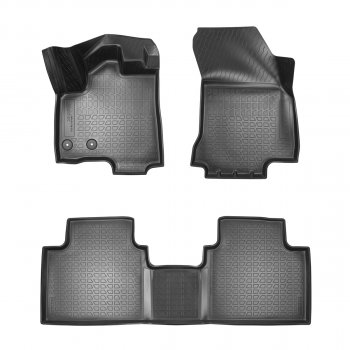 Коврики салонные Norplast JAC JS6 (2022-2025) (черный)