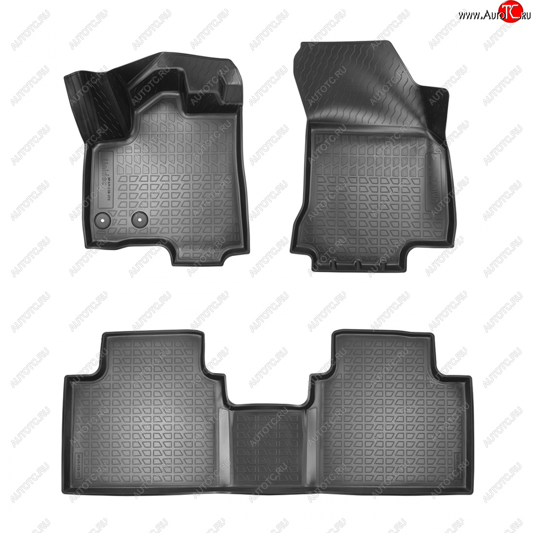 2 599 р. Коврики салонные Norplast  JAC JS6 (2022-2025) (черный)  с доставкой в г. Майкоп