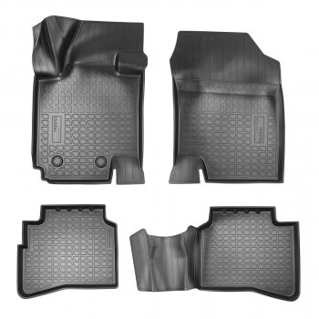 Коврики салонные Norplast JAC JS4 (2021-2025) (черный)