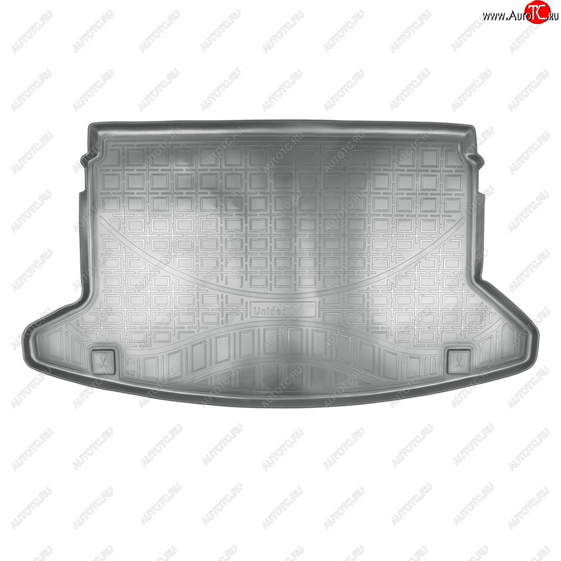 2 079 р. Коврик в багажник Norplast Unidec  KIA Ceed  3 CD (2018-2025) хэтчбэк (Серый)  с доставкой в г. Майкоп