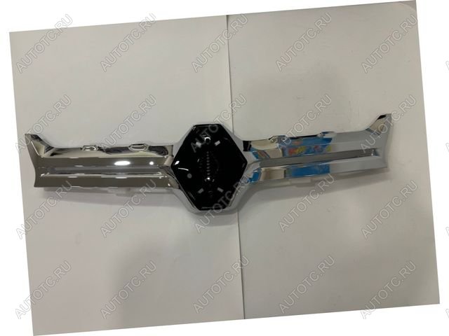 3 779 р. Молдинг решетки радиатора (пр-во Китай) BODYPARTS  Renault Duster  HS (2015-2021) рестайлинг (хром)  с доставкой в г. Майкоп