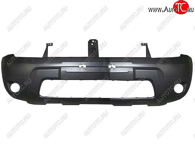 4 399 р. Бампер передний (с отверстиями под ПТФ) BodyParts Renault Duster HS дорестайлинг (2010-2015) (Неокрашенный)  с доставкой в г. Майкоп