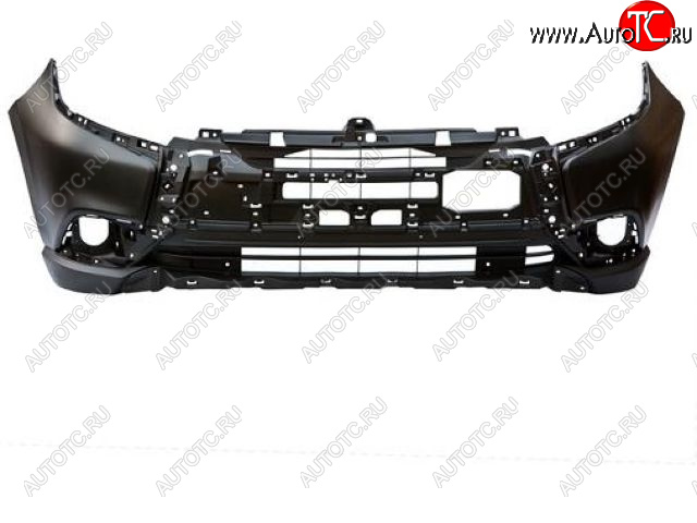 5 849 р. Передний бампер BODYPARTS Mitsubishi Outlander GF 2-ой рестайлинг (2015-2018) (неокрашенный)  с доставкой в г. Майкоп