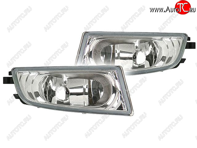 3 399 р. Комплект противотуманных фар (с проводкой, рамкой) BodyParts Honda Civic FD седан дорестайлинг (2005-2008)  с доставкой в г. Майкоп