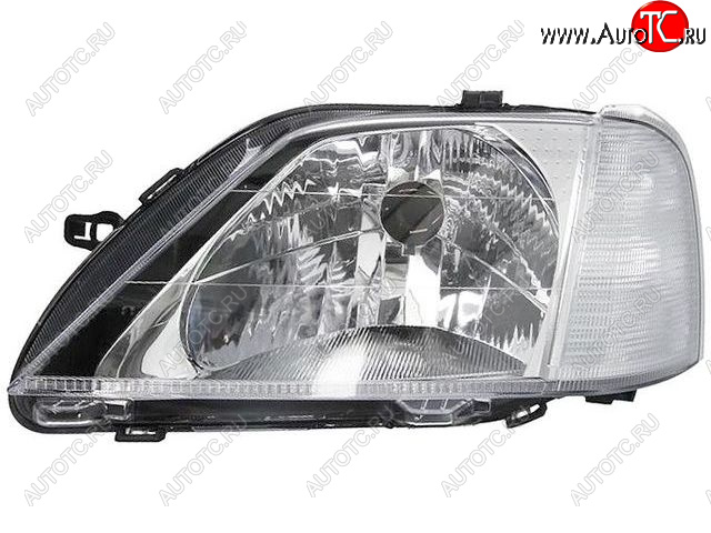 2 389 р. Левая фара BODYPARTS Renault Logan 1 дорестайлинг (2004-2010)  с доставкой в г. Майкоп