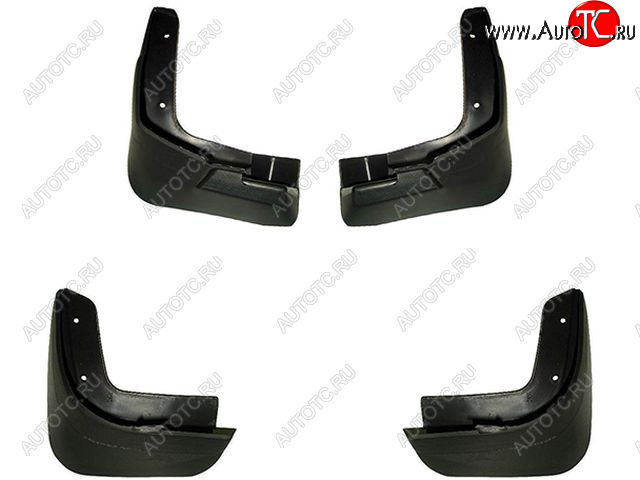 659 р. LANOS (+ПЕРЕДН.) БРЫЗГОВИК ЗАДН КРЫЛА Л+П (КОМПЛЕКТ) (4 шт) (Китай) BODYPARTS dwlan98-580-n  с доставкой в г. Майкоп