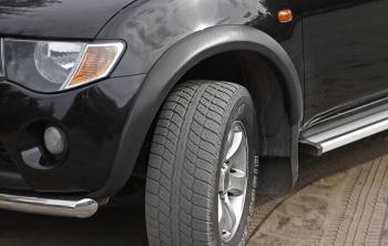 Расширители колесных арок (вынос 40 мм)(Single Cab, Club Cab) Русская Артель Mitsubishi L200  4 (2006-2014)  дорестайлинг (шагрень)