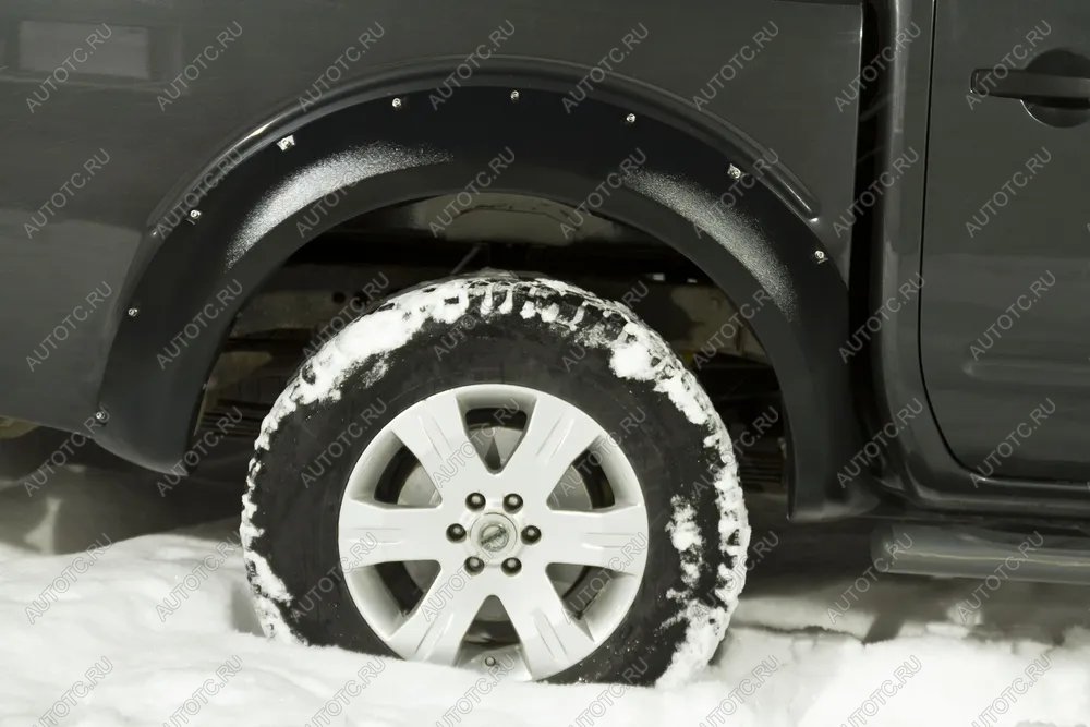 17 599 р. Расширители колесных арок Русская Артель Nissan Navara 2 D40 дорестайлинг (2004-2010) (глянец под покраску)  с доставкой в г. Майкоп