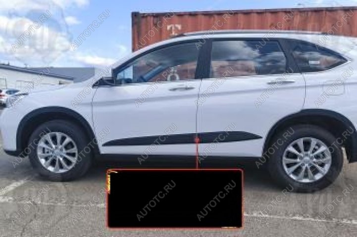 1 179 р. Молдинг двери передний правый Русская Артель Toyota Camry XV70 дорестайлинг (2017-2021) (глянец под покраску)  с доставкой в г. Майкоп