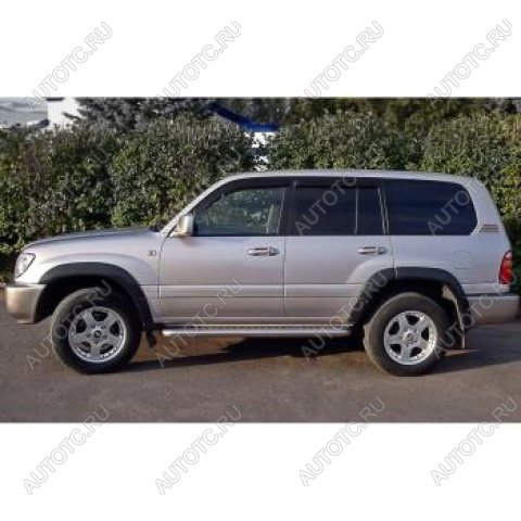 2 709 р. Расширители колесных арок (передний левый) Русская Артель   Toyota Land Cruiser  100 (1998-2007) дорестайлинг, 1-ый рестайлинг, 2-ой рестайлинг (шагрень)  с доставкой в г. Майкоп