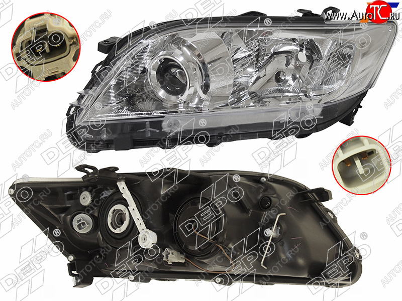 13 799 р. Фара TOYOTA RAV4 10-13 LH (Евросвет) DEPO 212-11Q9L-LD-EM  с доставкой в г. Майкоп