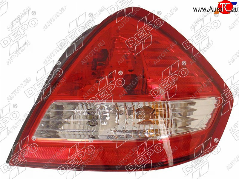 7 399 р. Фонарь задний Nissan Tiida 08-14  Tiida Latio 08-12 (Справа 4D SED) DEPO 215-19K9R-AE  с доставкой в г. Майкоп