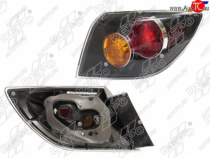 5 899 р. Фонарь задний Mazda 3 03-06  Axela 03-06 (Справа 5D HBK) DEPO 216-1964R-UQ  с доставкой в г. Майкоп