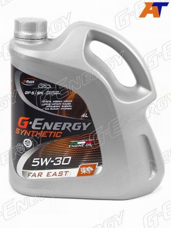 3 479 р. Масло моторное синтетическое G-Energy Synthetic Far East 5W-30 SN, GF-5 4л G-ENERGY 253142415  с доставкой в г. Майкоп. Увеличить фотографию 1