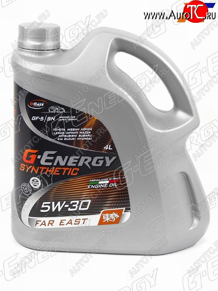 3 479 р. Масло моторное синтетическое G-Energy Synthetic Far East 5W-30 SN, GF-5 4л G-ENERGY 253142415  с доставкой в г. Майкоп