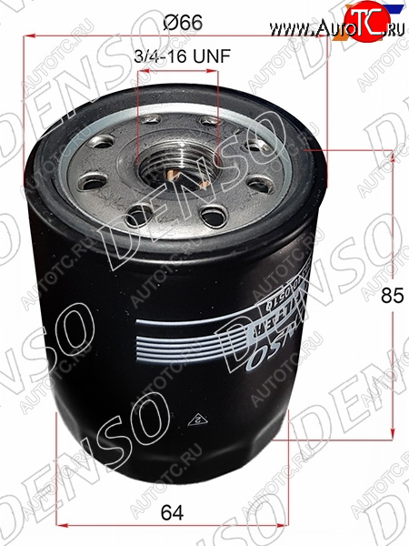 469 р. Фильтр масляный TOYOTA #AZF#,#GE,#GTE 90- DENSO 260340-0510  с доставкой в г. Майкоп
