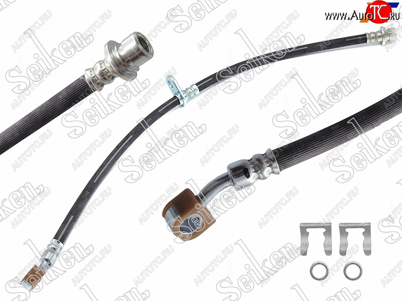1 239 р. Шланг тормозной передний RH SEIKEN Honda Civic FD седан дорестайлинг (2005-2008)  с доставкой в г. Майкоп