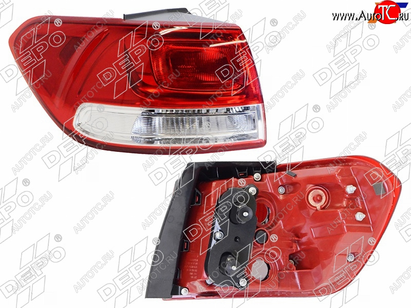 15 499 р. Фонарь задний Kia Sorento 14-18 (Слева) DEPO 323-1954L-UE  с доставкой в г. Майкоп