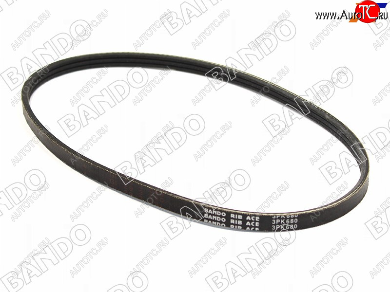389 р. Ремень поликлиновой MAZDA TRIBUTEMPV 3.02.5 AJGY 00-04 (WP)FORD MONDEO 2.5 00- (WP) BANDO 3PK680  с доставкой в г. Майкоп