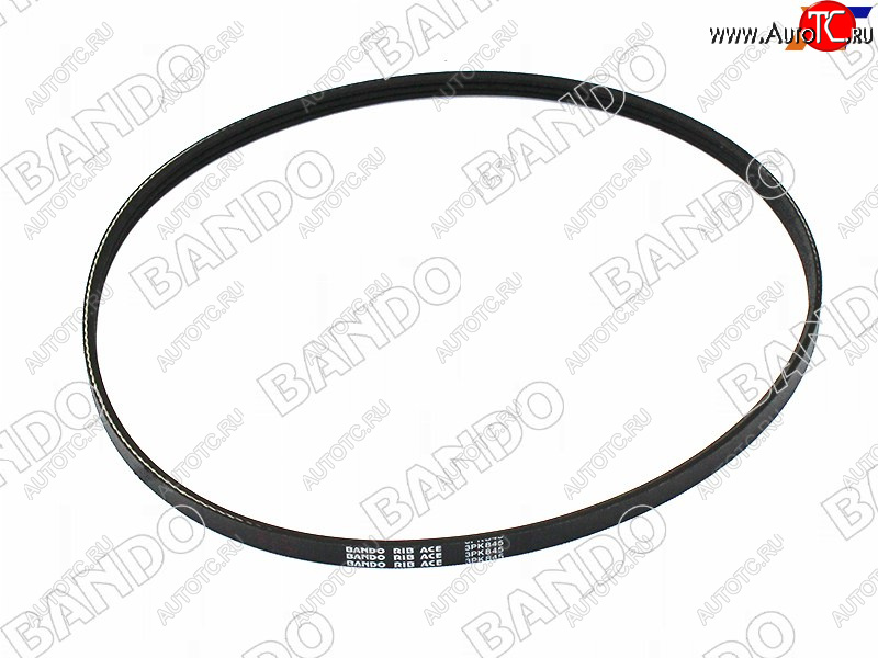 459 р. Ремень поликлиновой TOYOTA 2С CM5#CR2#CR3# NISSAN RB20DERB25DE C3334C35 (PS) BANDO 3PK845  с доставкой в г. Майкоп