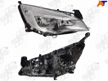 17 499 р. Фара OPEL ASTRA 10-15 RH хром с электрокорректором                                                   DEPO 442-1161RMLDEM1  с доставкой в г. Майкоп. Увеличить фотографию 1