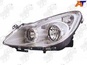 13 599 р. Фара Opel Corsa 06-11 (Спереди Слева) DEPO 442-1152L-LDEM1  с доставкой в г. Майкоп. Увеличить фотографию 1