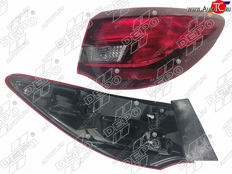 6 999 р. Фонарь задний Opel Astra 12-15 (Справа 4D SED) DEPO 442-1982R-UE  с доставкой в г. Майкоп