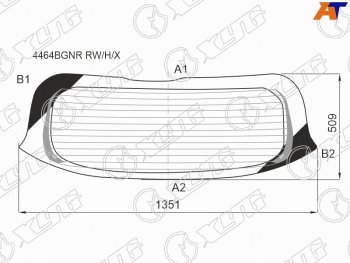 14 999 р. Стекло заднее с обогревом KIA SPORTAGE 22-                                                           XYG 4464BGNR RW/H/X  с доставкой в г. Майкоп. Увеличить фотографию 1