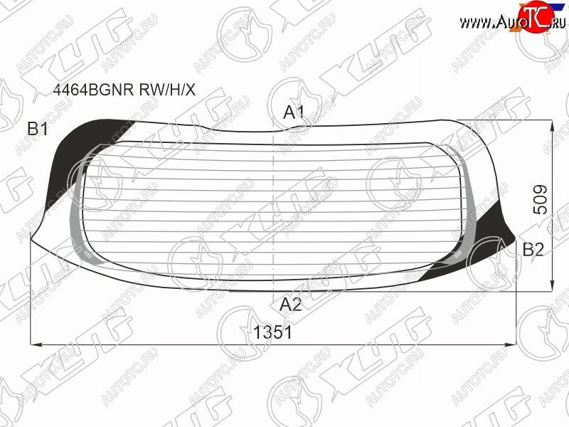 14 999 р. Стекло заднее с обогревом KIA SPORTAGE 22-                                                           XYG 4464BGNR RW/H/X  с доставкой в г. Майкоп