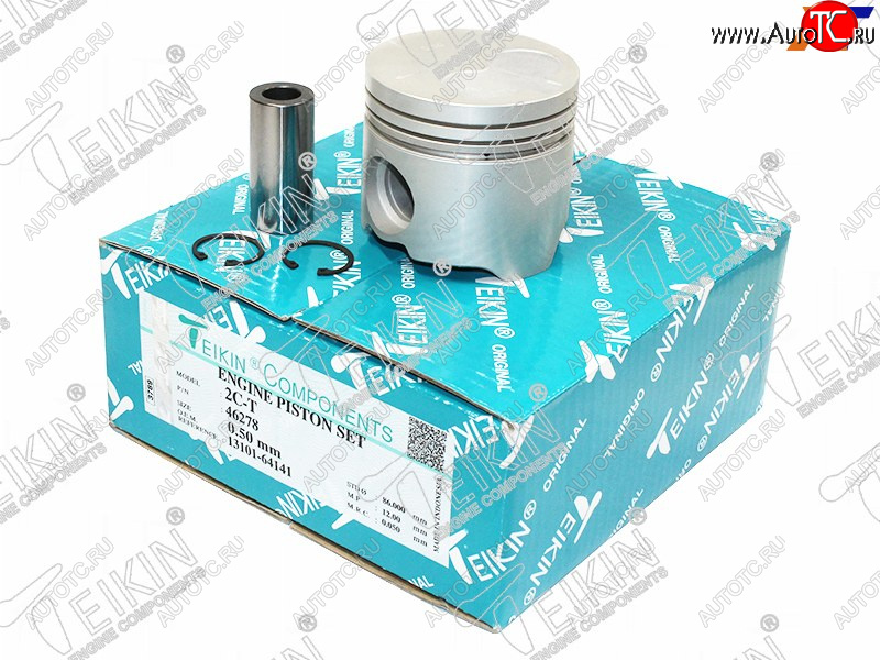 6 999 р. Поршни (к-т 4 шт) TOYOTA LITETOWNACE 2C-T 88-92 TEIKIN 46278 050  с доставкой в г. Майкоп