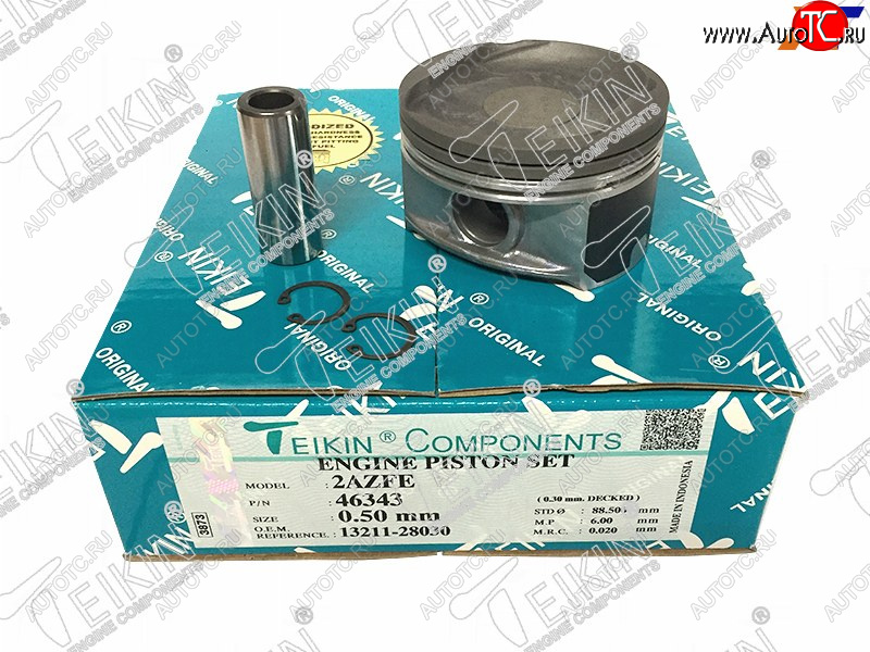 5 299 р. Поршни (к-т 4 шт) TOYOTA ALLIONCAMRYRAV4 2AZ-FE 00- TEIKIN 46343 050  с доставкой в г. Майкоп