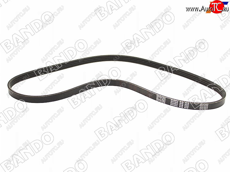 769 р. Ремень поликлиновой MITSUBISHI 4G61G63B4G63T GALANT 86-90RVR 91-96MAZDA B3B5B6 FAMILIA 85-94 BANDO 4PK985  с доставкой в г. Майкоп