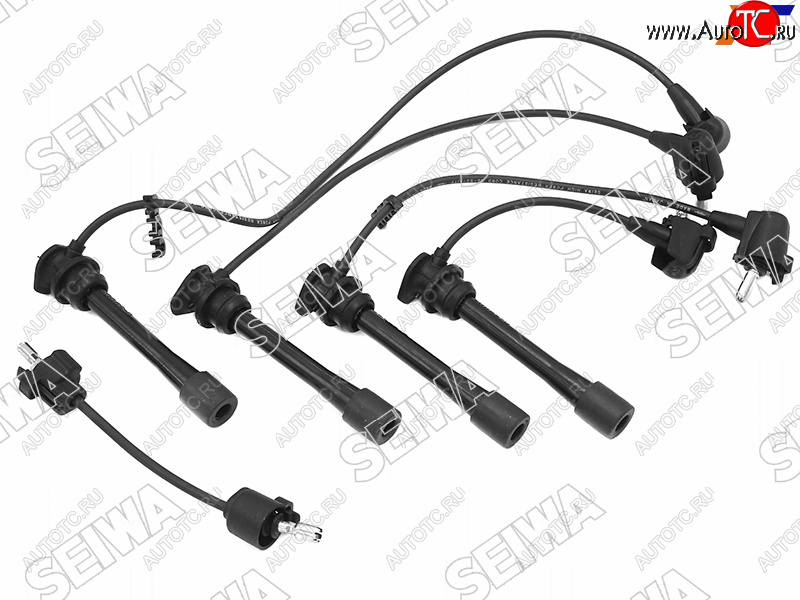 2 679 р. Провода высоковольтные TOYOTA ESTIMA TCR1#2# 90-99 2TZFE (кругл. резин.) SEIWA 50070  с доставкой в г. Майкоп