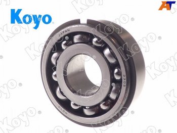 619 р. Подшипник 306216, шариковый с проточкой KOYO 6206NR  с доставкой в г. Майкоп. Увеличить фотографию 1