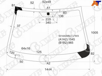 7 199 р. Стекло лобовое Chevrolet Captiva 06-15  Opel Antara 06-15  Daewoo Winstorm 06-10  Saturn Vue 07-1 XYG 6314AGNBLV LFW/X  с доставкой в г. Майкоп. Увеличить фотографию 1