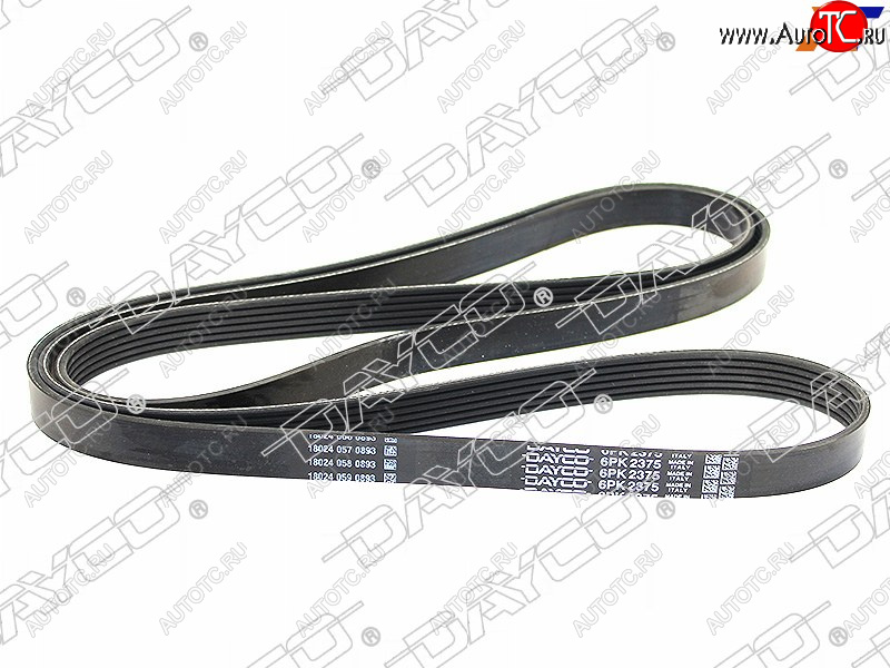 1 639 р. Ремень поликлиновой  MERCEDES E-CLASS W210211 96-09C-CLASS W202203204 97-CL203 02-11C207208J DAYCO 6PK2375  с доставкой в г. Майкоп