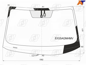 11 299 р. Стекло лобовое (Обогрев щеток Датчик дождя) Toyota Highlander 13-20 FUYAO 83G5AGNHMV  с доставкой в г. Майкоп. Увеличить фотографию 1