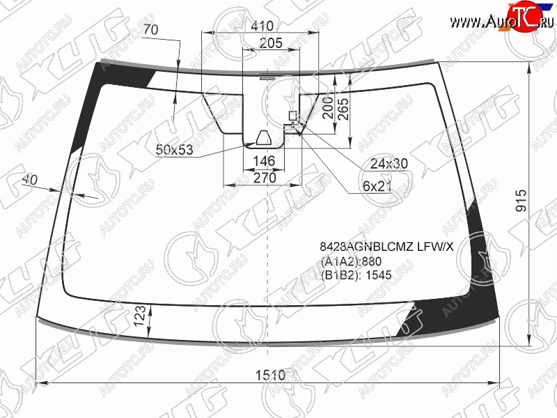7 999 р. Стекло лобовое (Камера Датчик дождя Молдинг) Toyota Camry (XV70) 17-21  Camry UAEUSA 17-20 XYG 8428AGNBLCMZ LFW/X  с доставкой в г. Майкоп