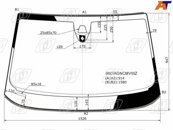 13 399 р. Стекло лобовое (Камера Датчик дождя Молдинг) Audi A8 09-13 FUYAO 8607AGNCMVWZ  с доставкой в г. Майкоп. Увеличить фотографию 1