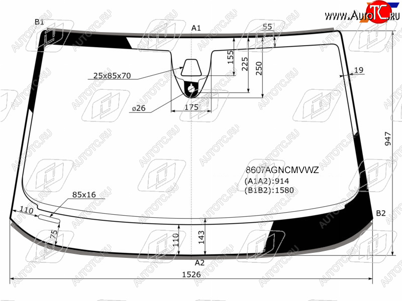 13 399 р. Стекло лобовое (Камера Датчик дождя Молдинг) Audi A8 09-13 FUYAO 8607AGNCMVWZ  с доставкой в г. Майкоп