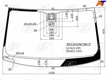 11 499 р. Стекло лобовое (Камера Датчик дождя Молдинг) Audi Q7 15-19 FUYAO 8623AGNCMVZ  с доставкой в г. Майкоп. Увеличить фотографию 1