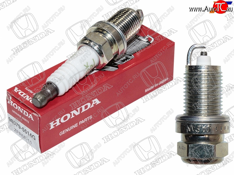 599 р. Свеча зажигания HONDA ACCORDCIVICCR-VINTEGRAMR-VODYSSEYPRELUDE HONDA 98079-5514G  с доставкой в г. Майкоп