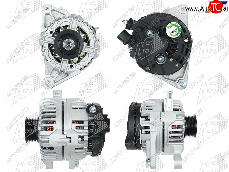 20 699 р. Генератор TOYOTA AVENSISALLIONCALDINAPREMIOCOROLLAFIELDER 1.61.8 01-09 14ZZFE 12V 80A(4 конта AS-PL A0256  с доставкой в г. Майкоп