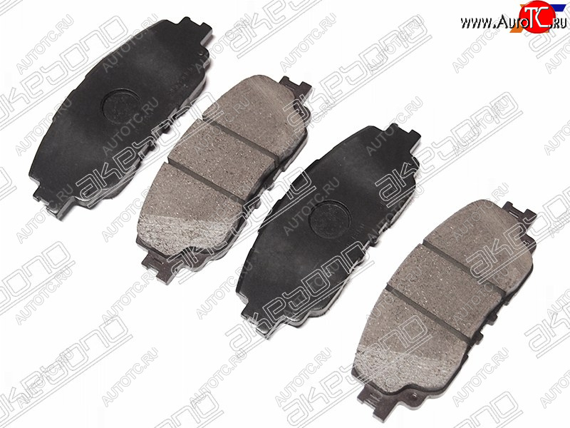 2 899 р. Колодки тормозные передние FR-FL SAT Toyota Camry XV70 дорестайлинг (2017-2021)  с доставкой в г. Майкоп